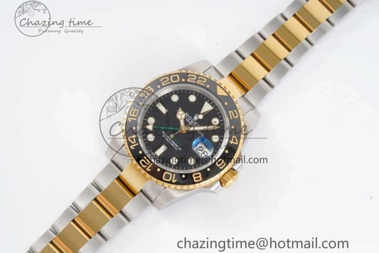 MiroTime 0410 GMT Master II 116713 LN 904L SS APF 1:1 Best Edition on SS YG Bracelet VR3186 CHS Comfortable 2038
